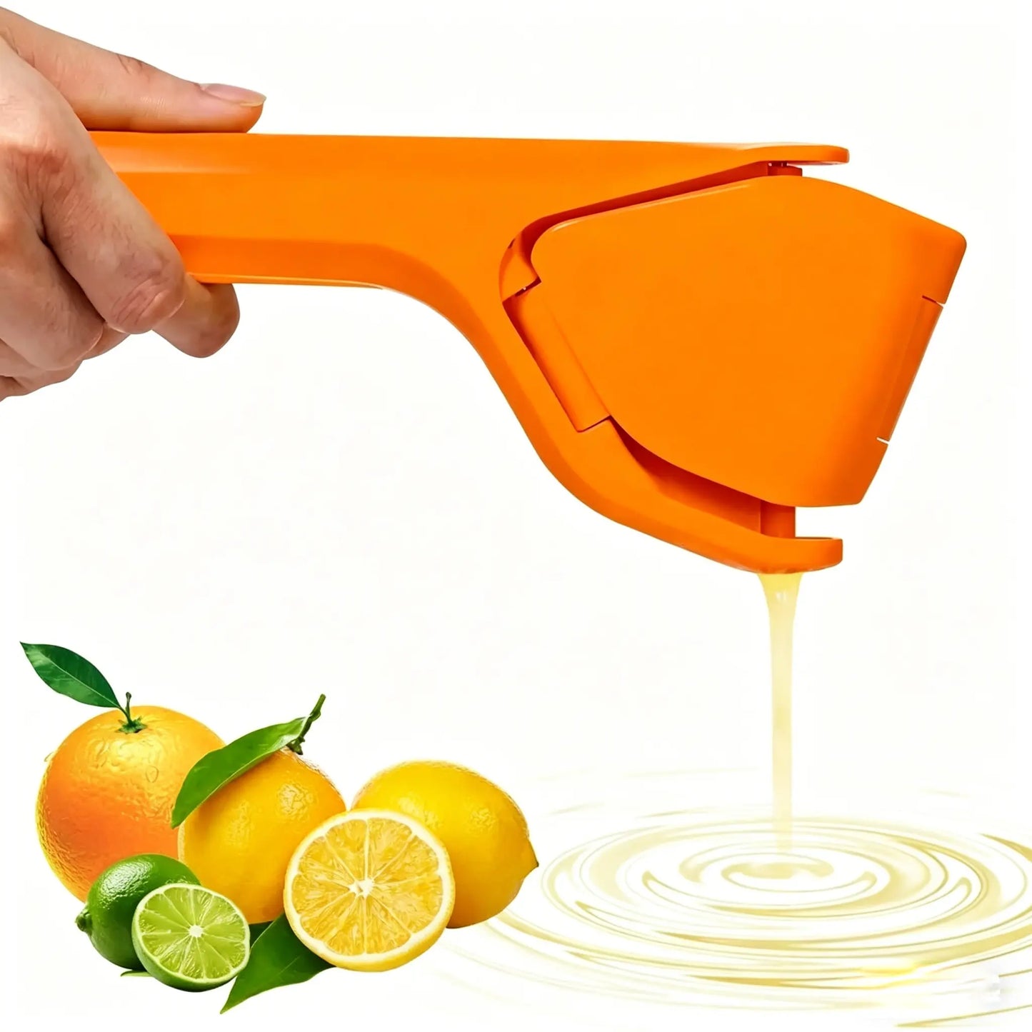 Revolutionary Compact Lemon Squeezer - Effortless Juicing for Fresh Citrus Delight, Lightweight Manual Juicer for Quick, Mess-Free Preparation