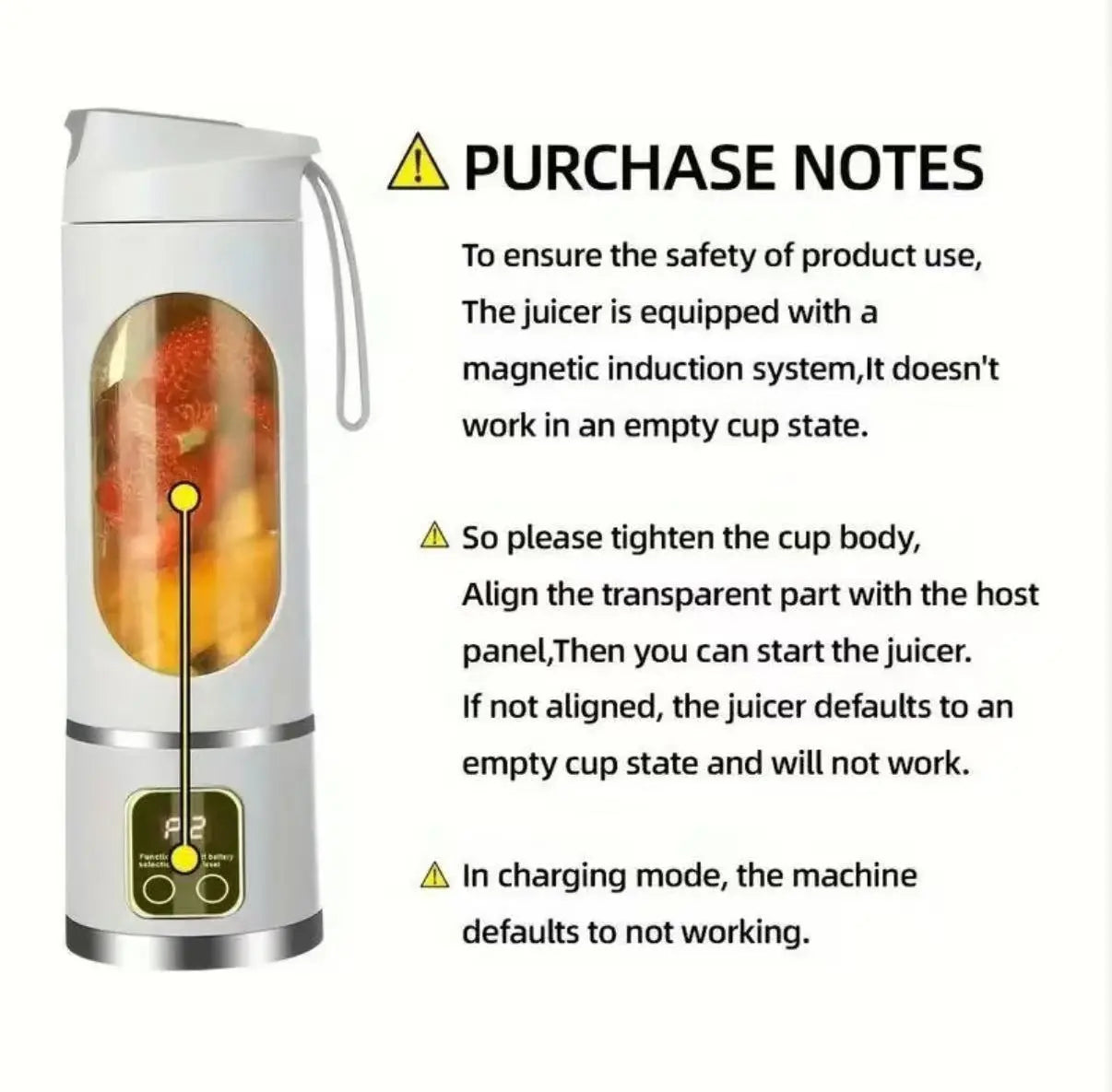 Portable Personal Electric Blender, 450 Ml Smoothie and Ice Shake Blender, 12 Blades, USB Rechargeable Mini Blender; Drink Container: Water Bottle, Travel Cup, Washable, Reusable, Compact and Convenient, Multifunctional—Father’S Day Gift