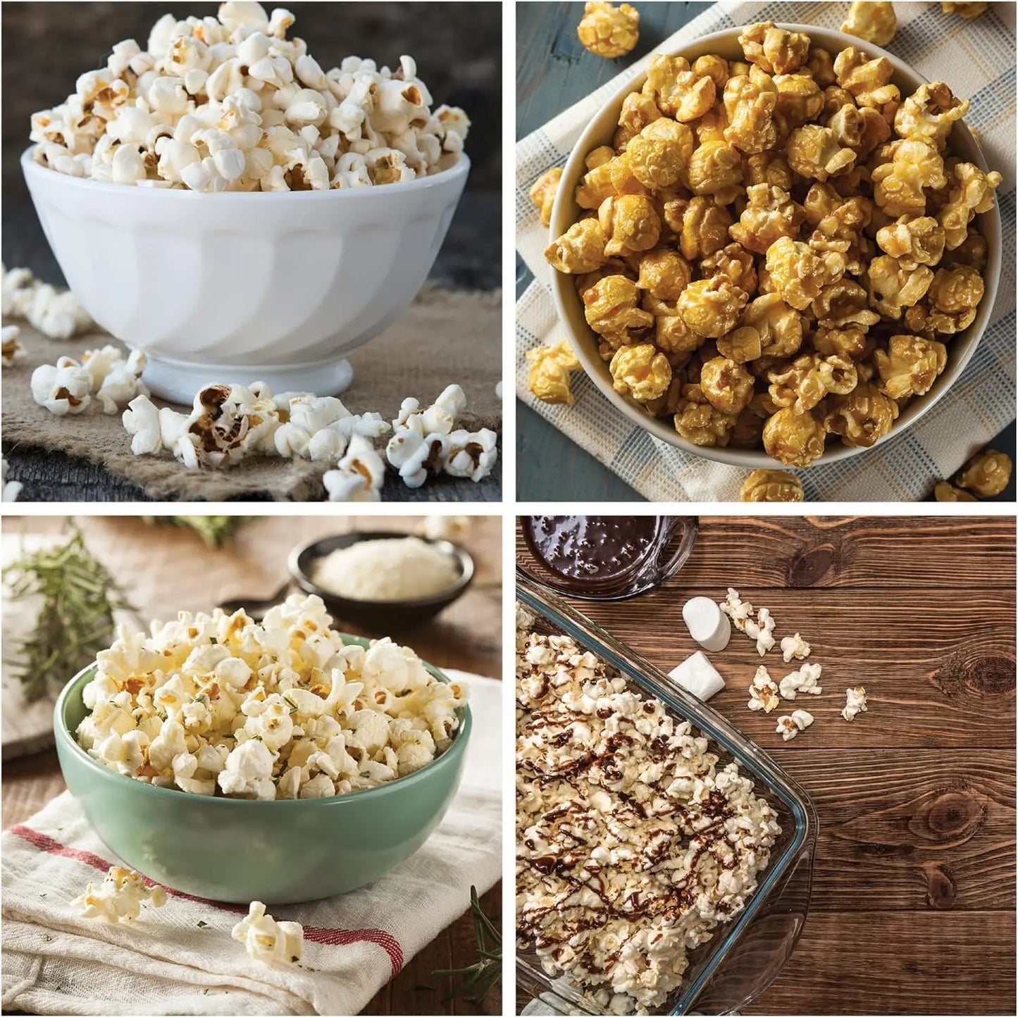 Effortless Oil-Free Popcorn Maker - Quick & Healthy Snack Solution for Family Fun!