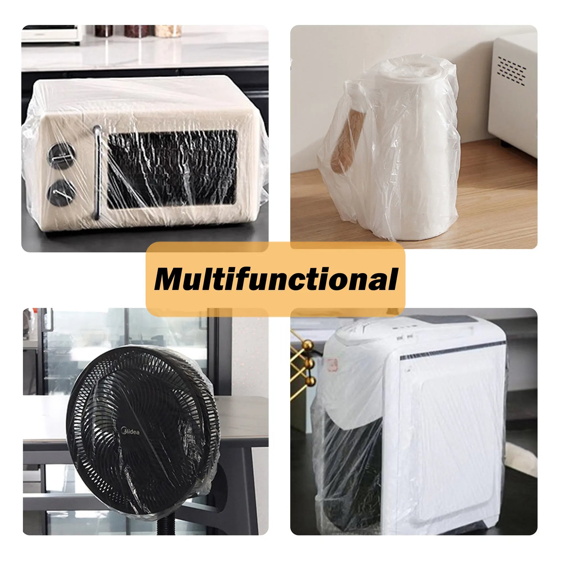 Protect Your Appliances with 30 Clear Small Covers – Effortlessly Reduce Cleaning Time and Keep Your Kitchen Utensils Dust-Free!