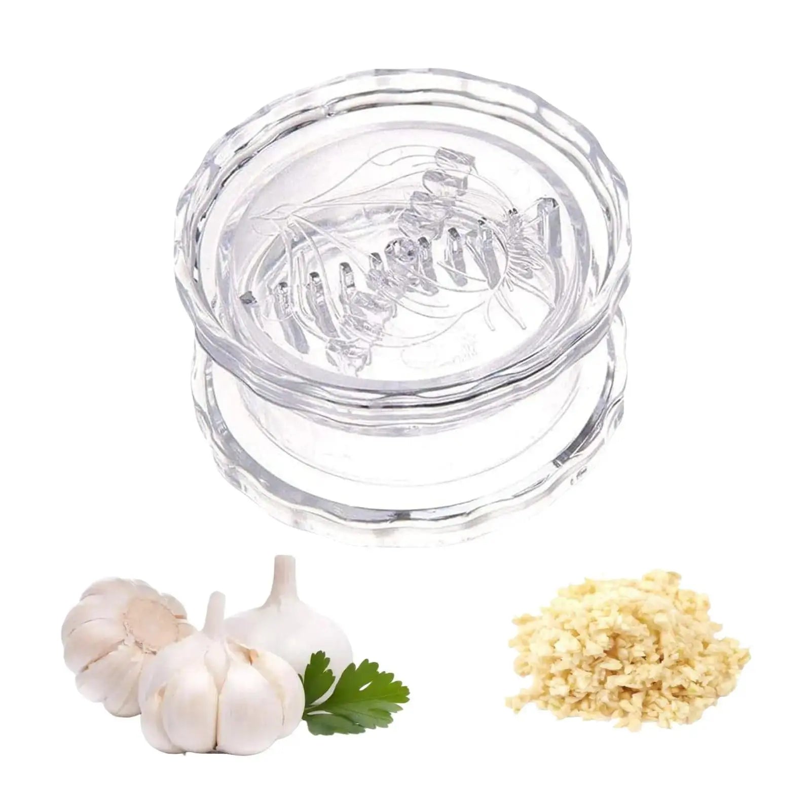 Revolutionize Your Cooking with the Manual Garlic Twister & Masher - The Ultimate Multi-Functional Mincer & Grinder for Garlic, Onions, Ginger, Herbs, and Nuts!