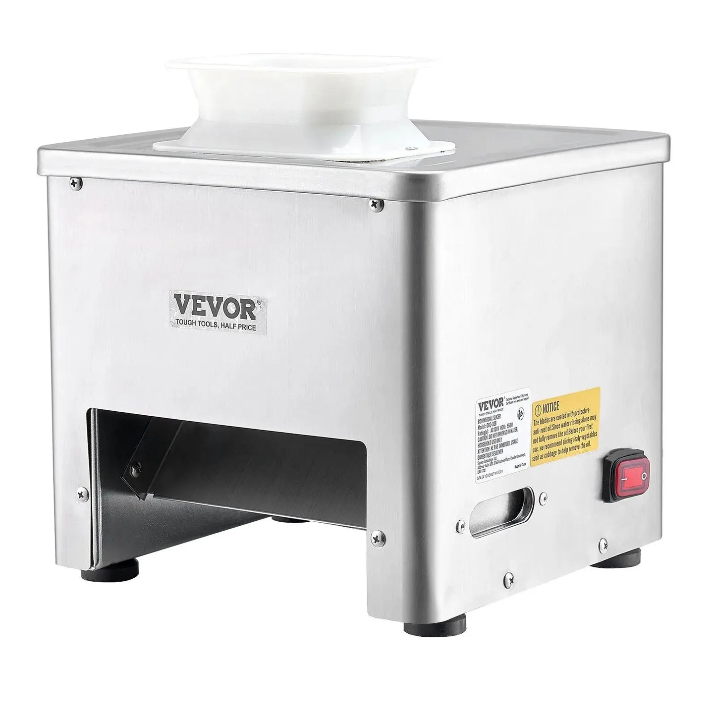 Unleash Your Culinary Creativity with the Vevor 550W Meat Cutter Machine - Perfect for Home Chefs and Restaurants!