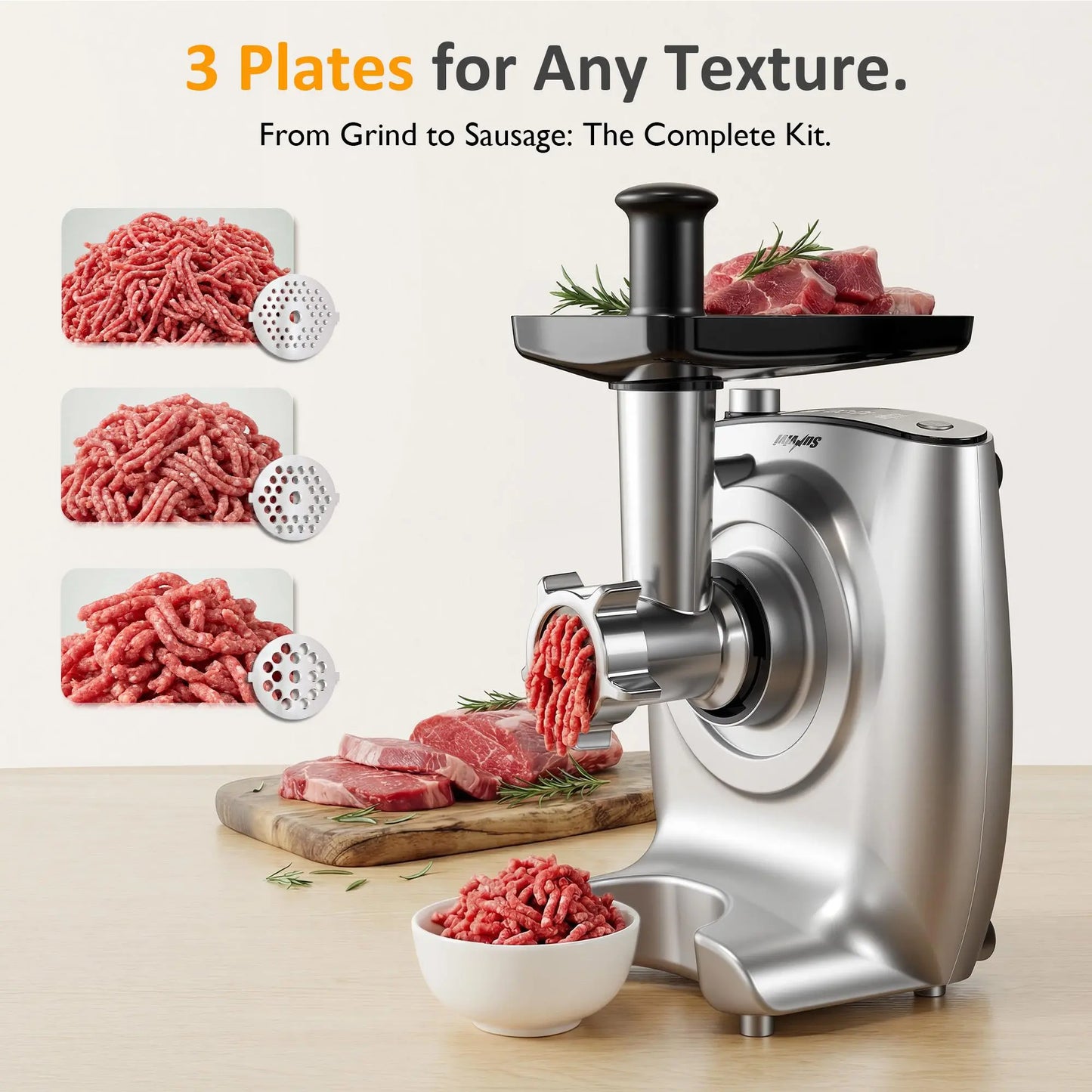 Experience Culinary Excellence with the Sunvivi 4-In-1 Multifunction Stand Mixer - Your Ultimate Kitchen Companion for Dough, Juicing, Grinding, and More!