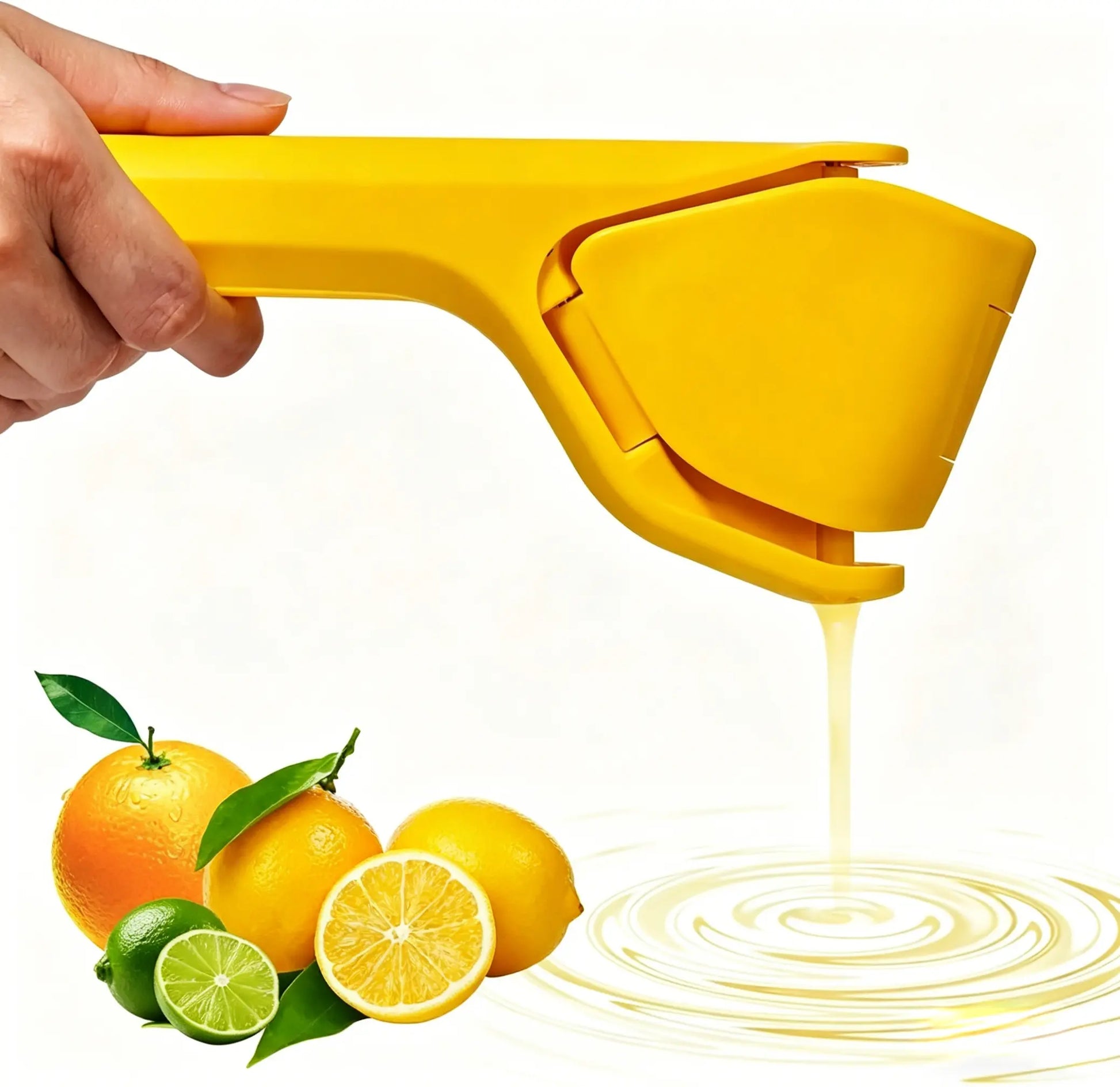 Revolutionary Compact Lemon Squeezer - Effortless Juicing for Fresh Citrus Delight, Lightweight Manual Juicer for Quick, Mess-Free Preparation