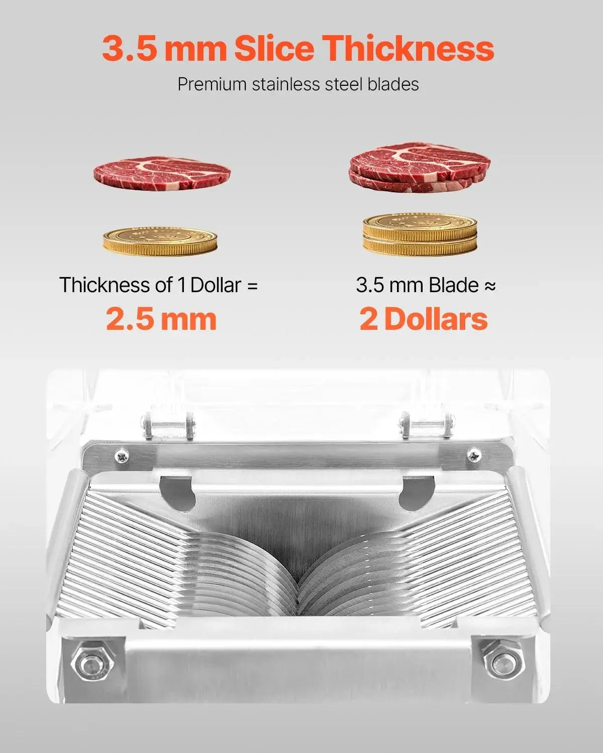 Unleash Your Culinary Creativity with the Vevor 550W Meat Cutter Machine - Perfect for Home Chefs and Restaurants!