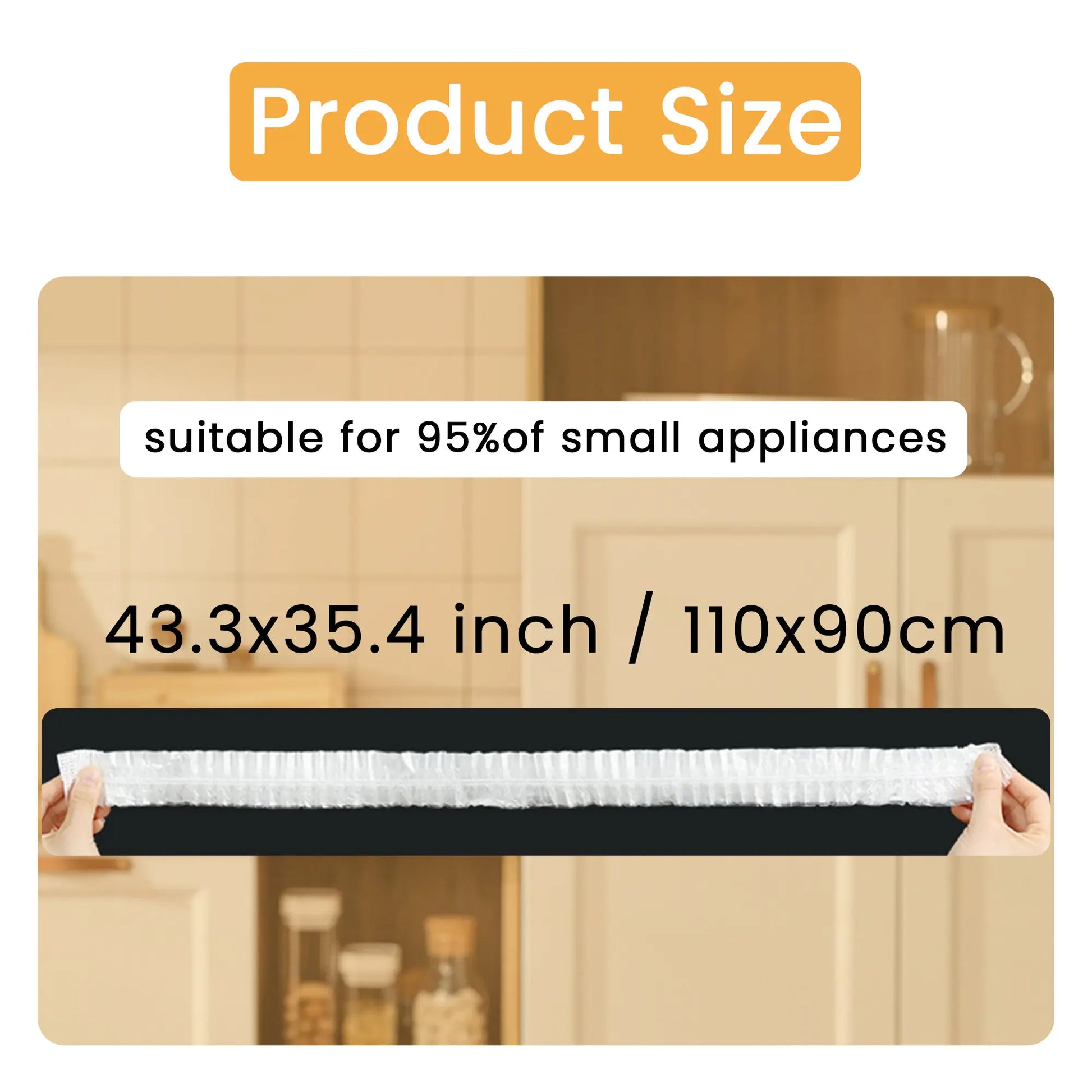 Protect Your Appliances with 30 Clear Small Covers – Effortlessly Reduce Cleaning Time and Keep Your Kitchen Utensils Dust-Free!