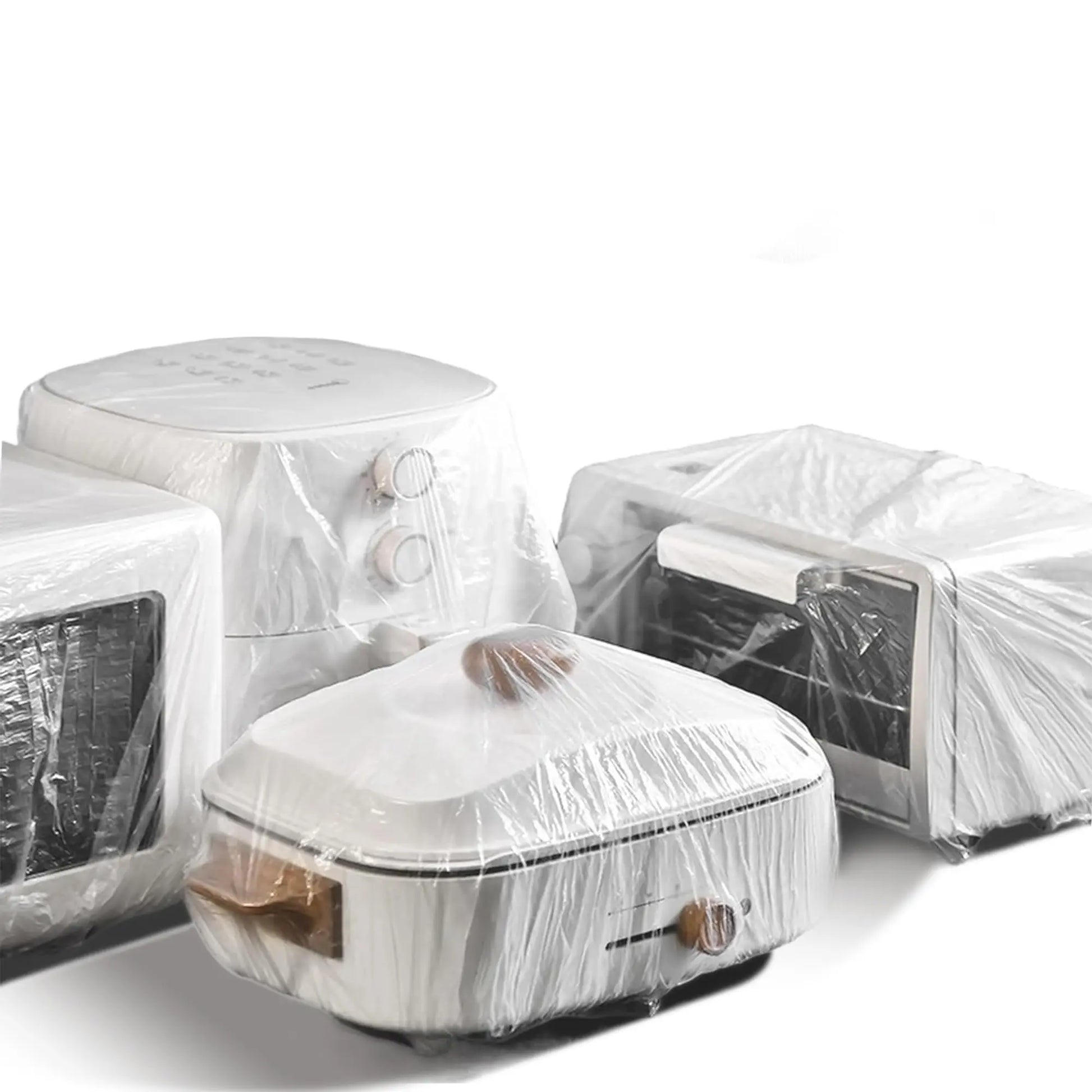 Protect Your Appliances with 30 Clear Small Covers – Effortlessly Reduce Cleaning Time and Keep Your Kitchen Utensils Dust-Free!