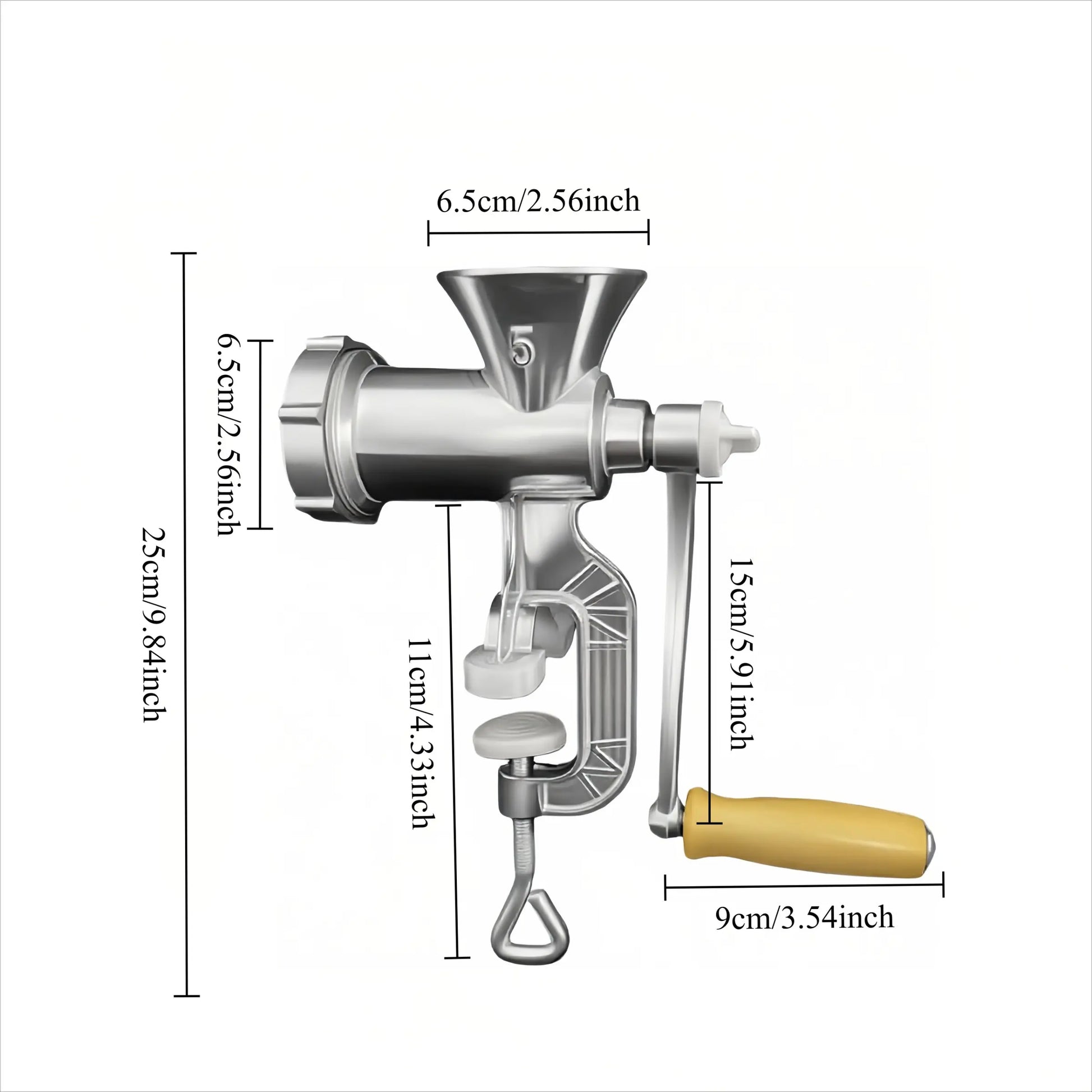 Elevate Your Cooking with Our Manual Meat Grinder - Perfect for Meat, Veggies, and Spices!