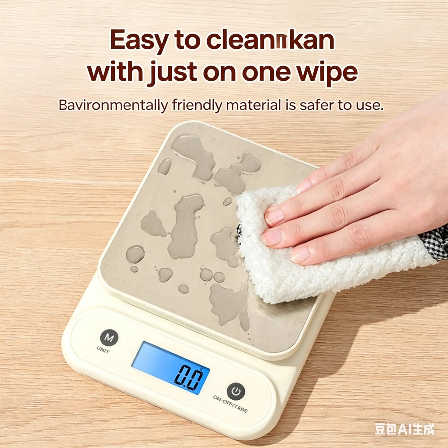 Elevate Your Cooking with the Meilen 5Kg/11Lb Digital Kitchen Scale - Precision Measurements with Stainless Steel Durability and Included Batteries