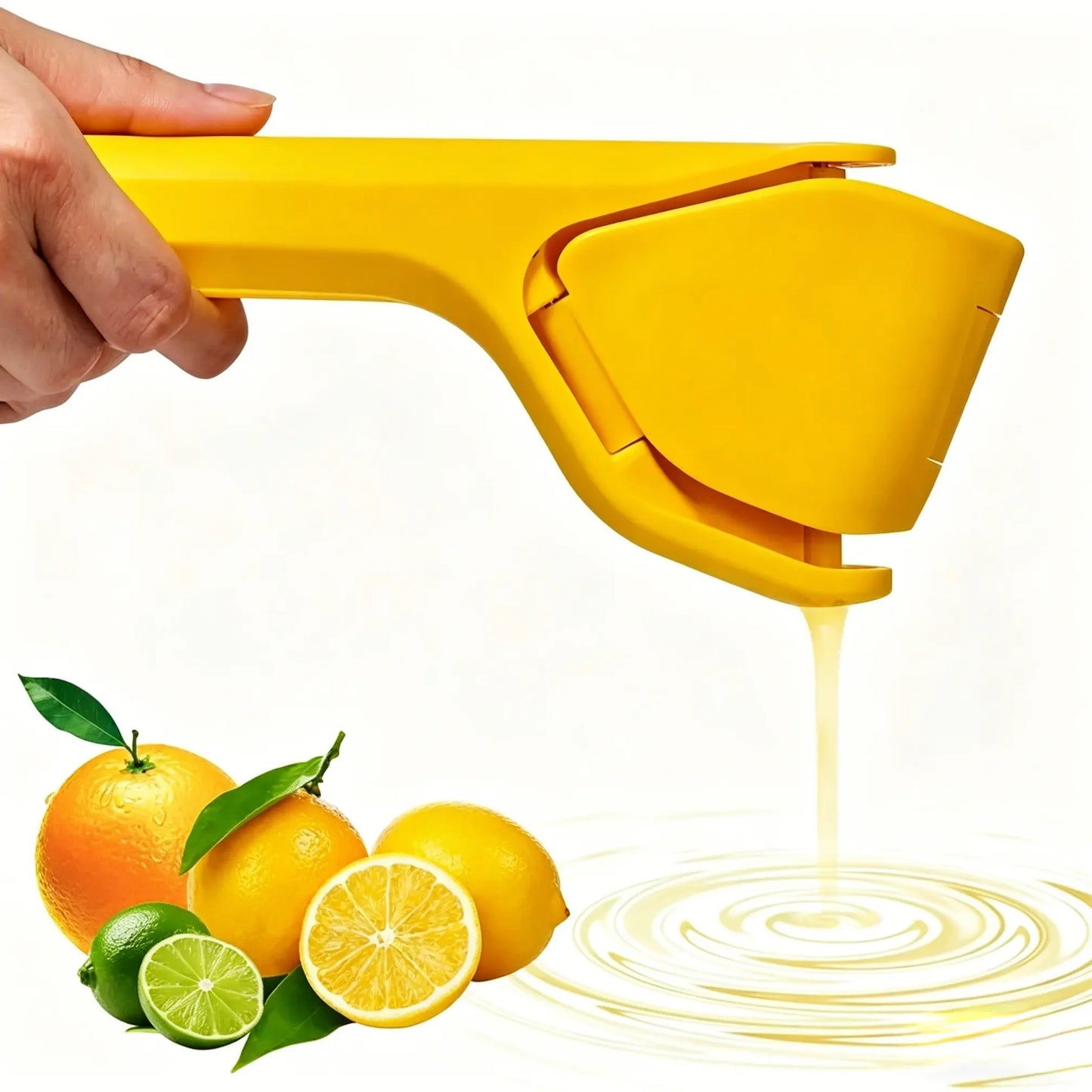 Revolutionary Compact Lemon Squeezer - Effortless Juicing for Fresh Citrus Delight, Lightweight Manual Juicer for Quick, Mess-Free Preparation