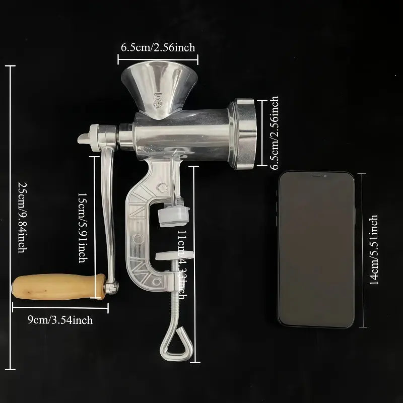 Elevate Your Cooking with Our Manual Meat Grinder - Perfect for Meat, Veggies, and Spices!