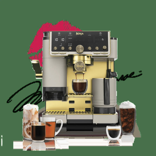 Elevate Your Coffee Experience with the Ninja Luxe Café Pro Limited Edition Espresso Machine in Elegant Stone & Gold - ES701